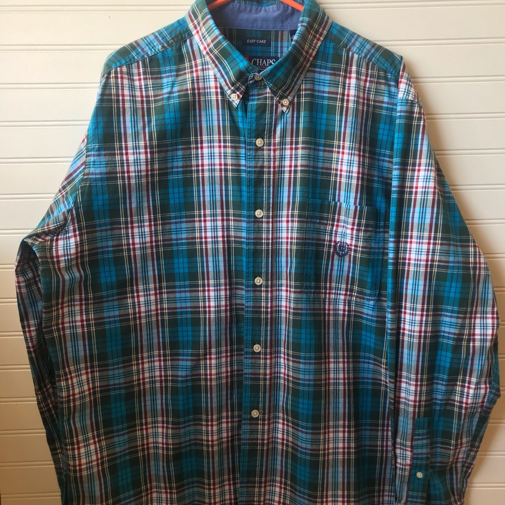 Chaps Men’s Long Sleeve Button Down XL